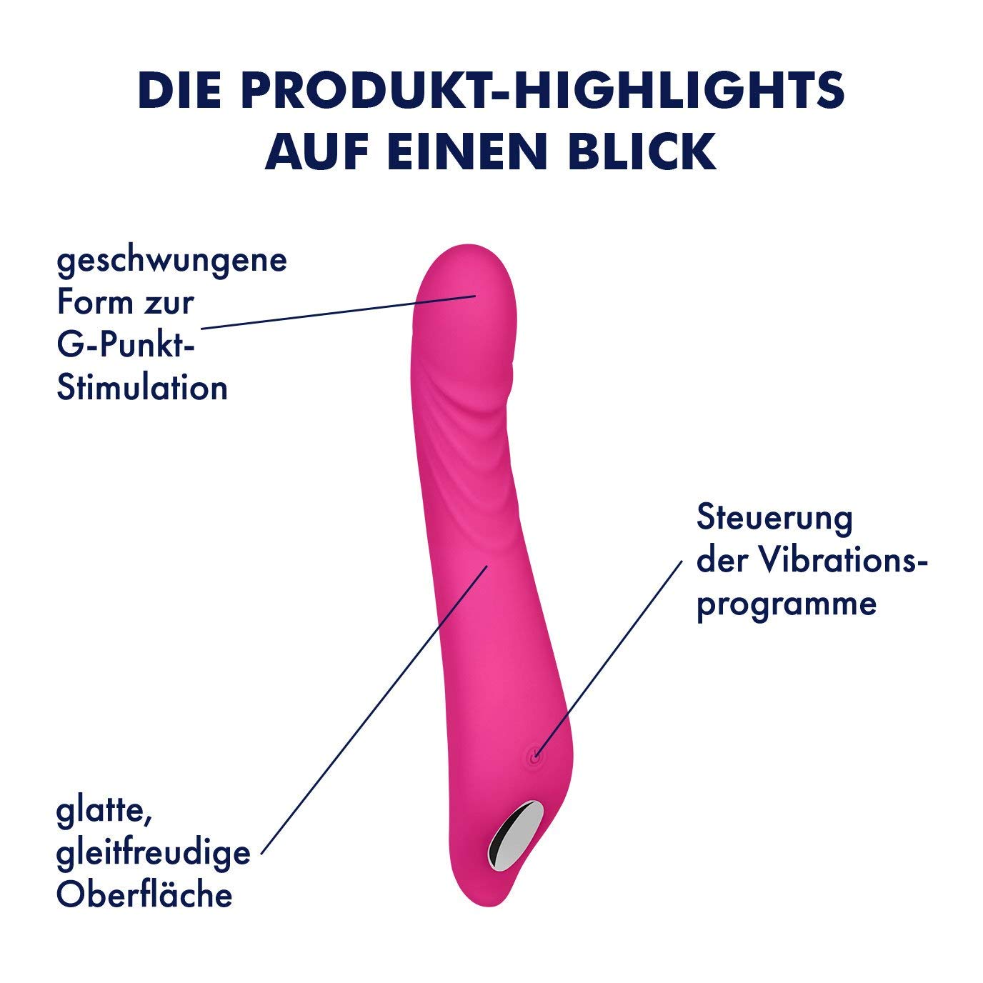 EIS Vibratoren G-Spot-Vibrator 22 cm wiederaufladbar