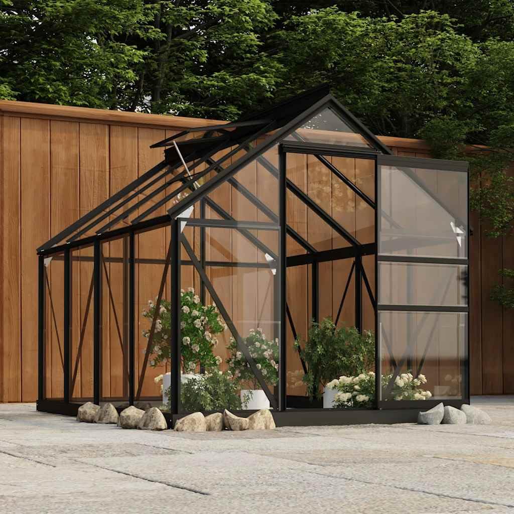 vidaXL Heim & Garten Ersatzscheiben Gewächshaus Hartglas 16 Stk.