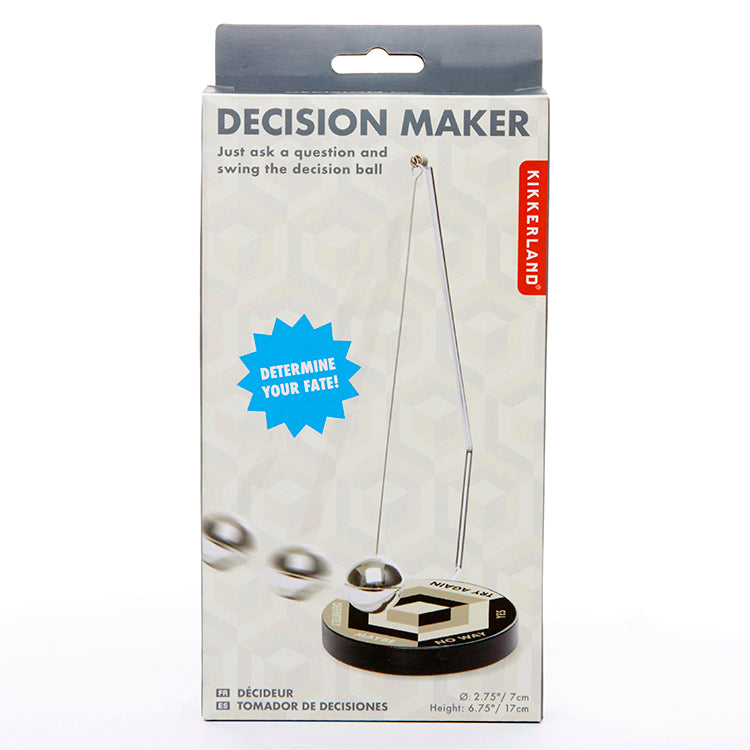 Kikkerland Decision Maker Entscheidungshilfe Edelstahl