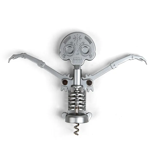 Kikkerland Kitchen Day of the Dead Korkenzieher