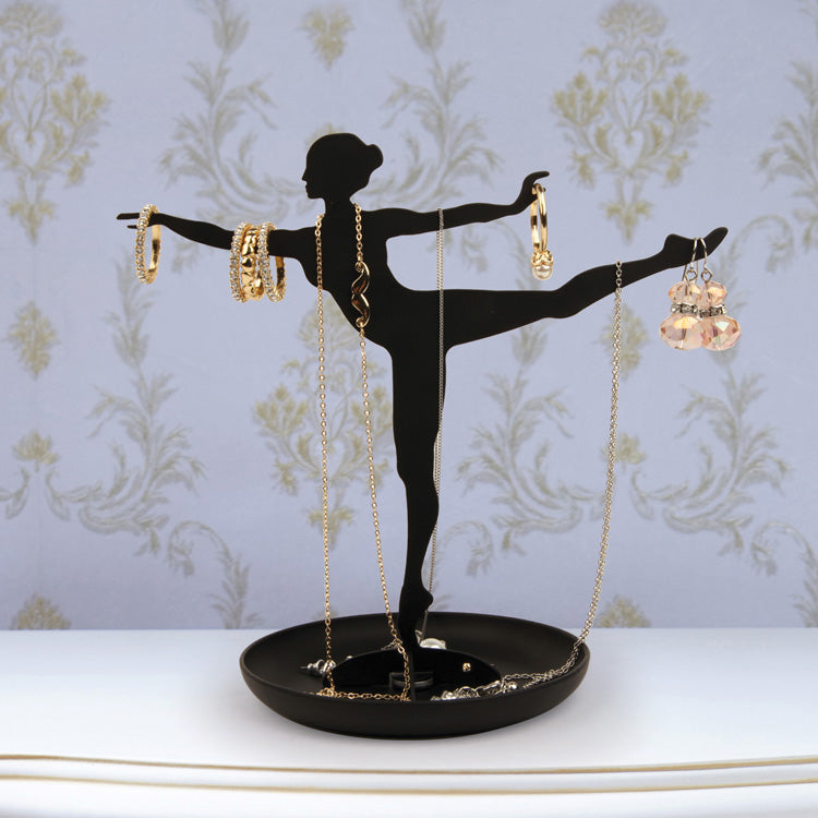 Kikkerland Home Ballerina Schmuckhalter Schmuckständer Geschenk