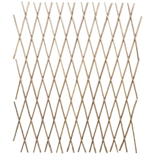 vidaXL Heim & Garten Rankgitter Weide 180x90 cm 5 Stk.