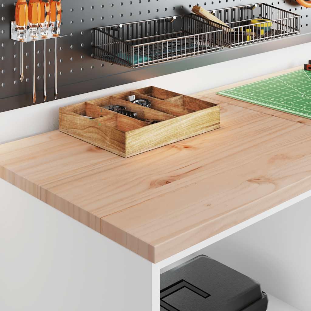 vidaXL Garagenschrank Weiß 60x51x85 cm Kiefer Werkzeugschrank