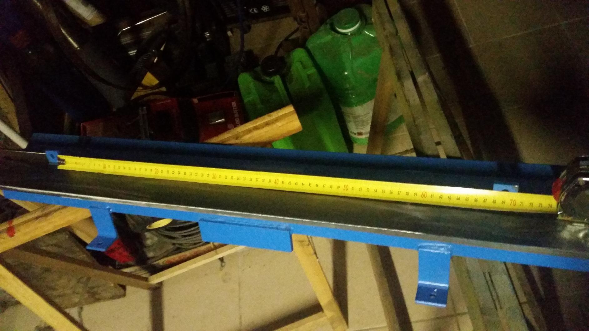 vidaXL Abkantbank 630mm Kantbank Biegemaschine 120°