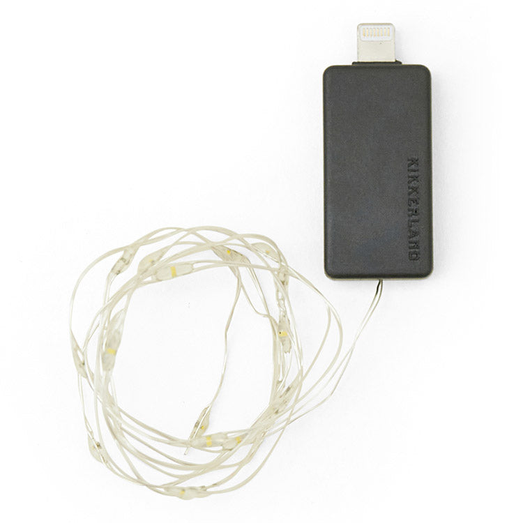 Kikkerland Home Sound Activated String Lights Lichterkette