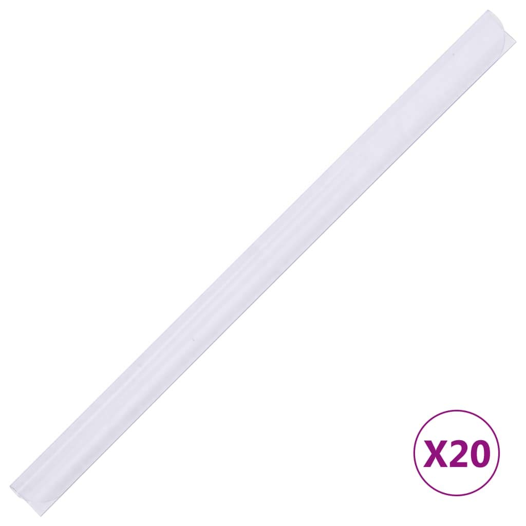 vidaXL Heim & Garten Sichtschutzleiste 35x0,19m Grau Stein