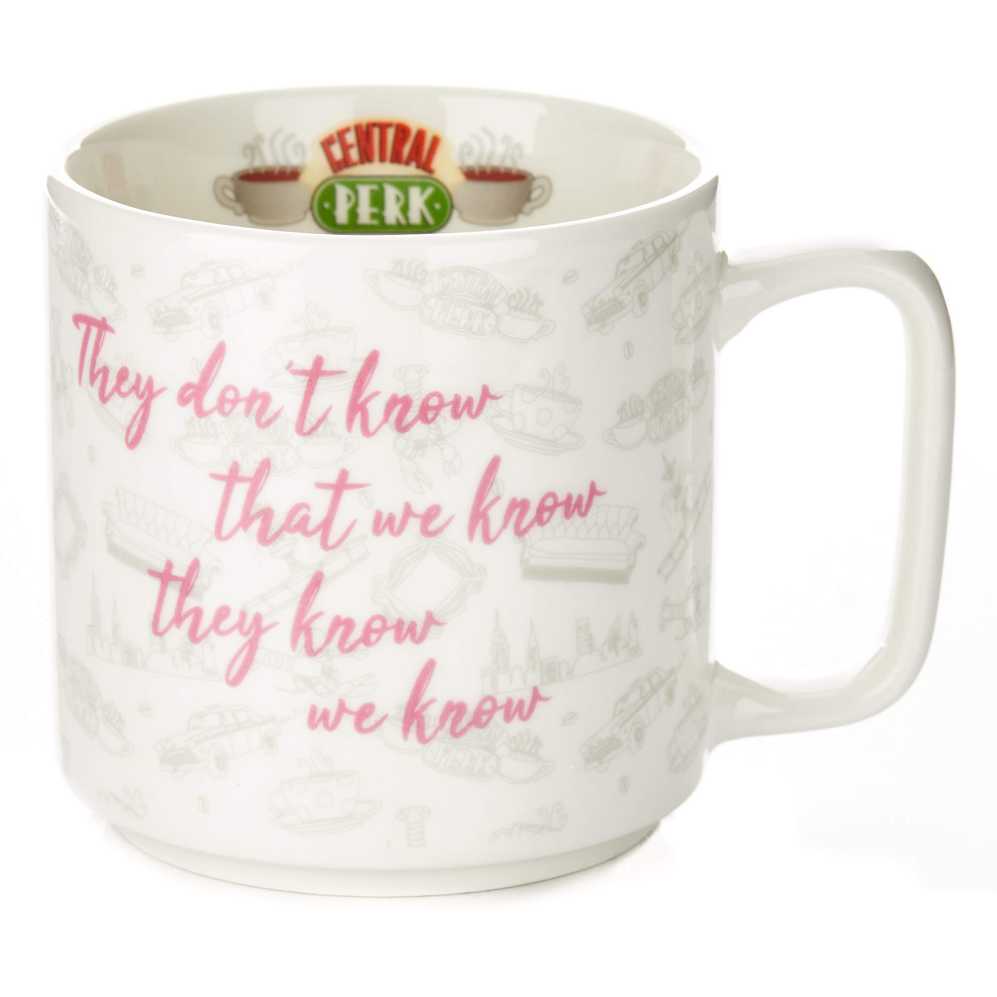 Paladone Friends Rachel Kaffeetasse Keramik mit Spruch