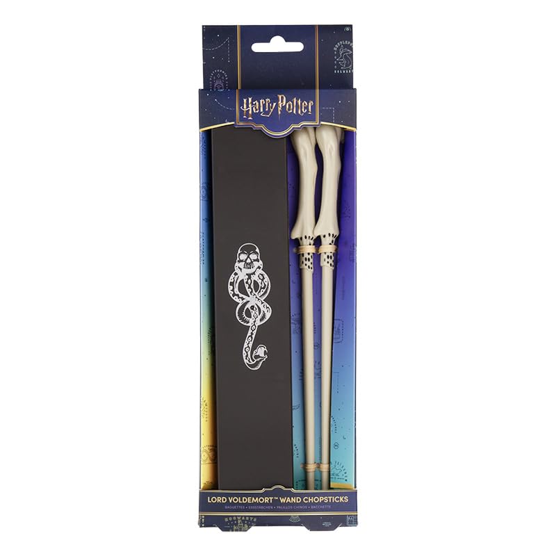 Paladone Harry Potter Voldemort Essstäbchen Zauberstab-Set