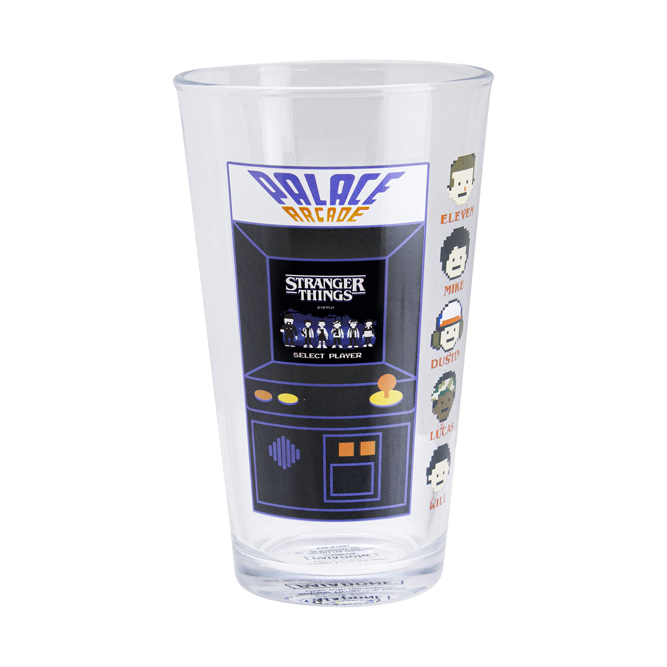 Paladone Stranger Things Farbwechsel Glas 450 ml Palace Arcade