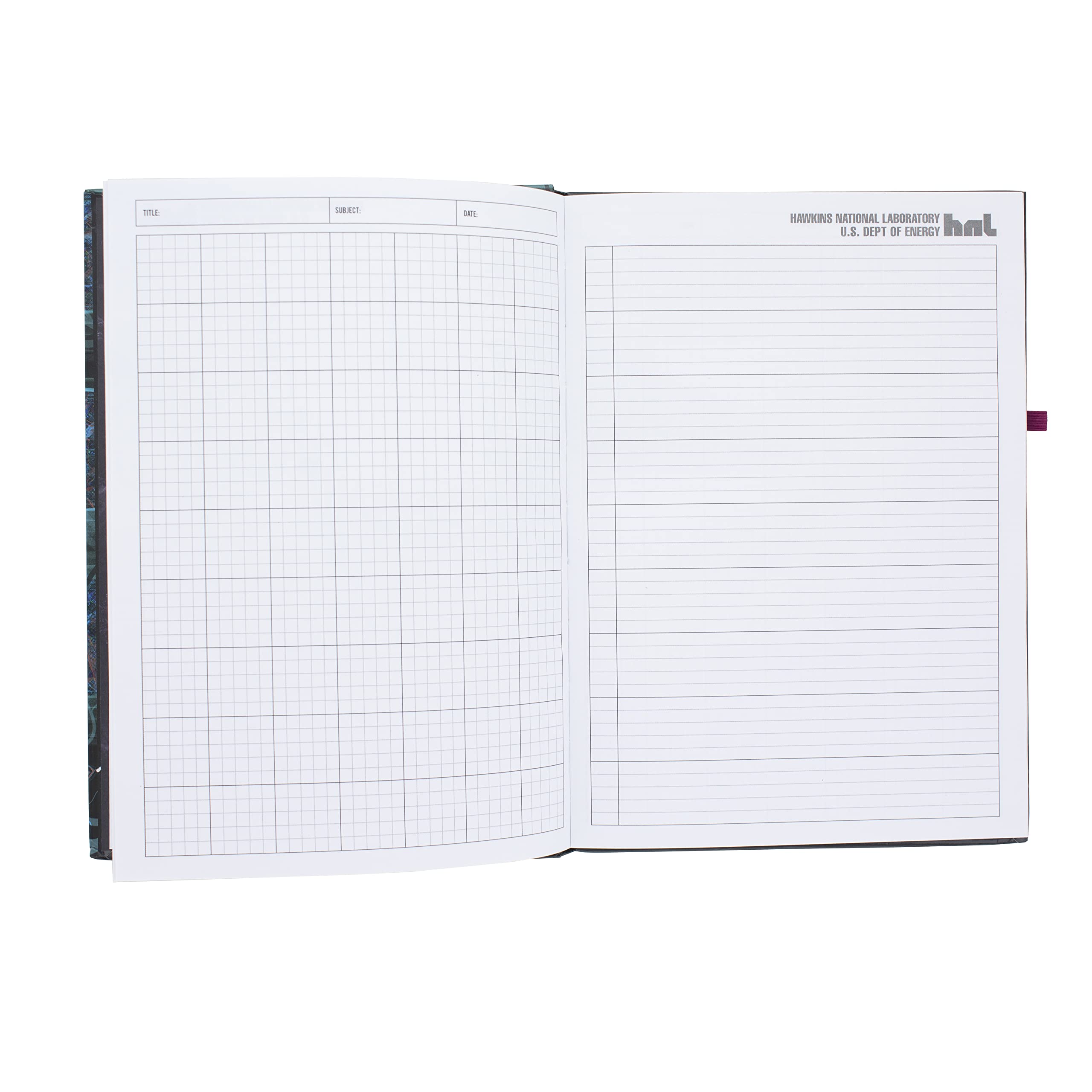 Paladone Hawkins Lab 9878 Notizbuch A5 Thermoeffekt mit Bleistift