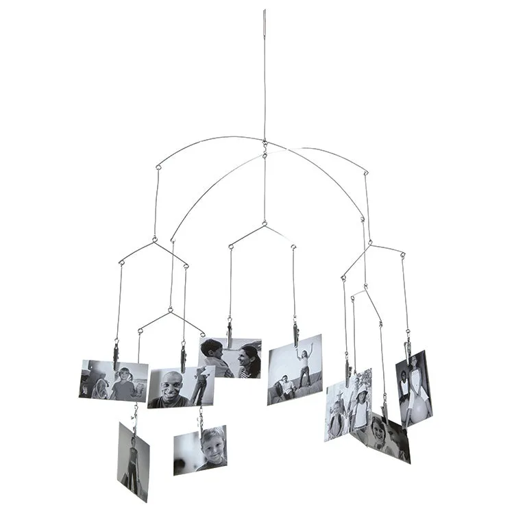 Kikkerland Home Clip Photo Mobile Fotomobile mit Clips
