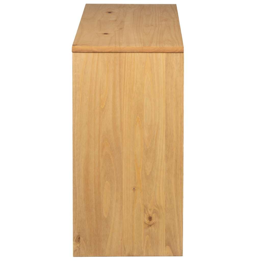 vidaXL Konsolentisch SAUDA Eiche-Optik 89,5 cm Kiefer