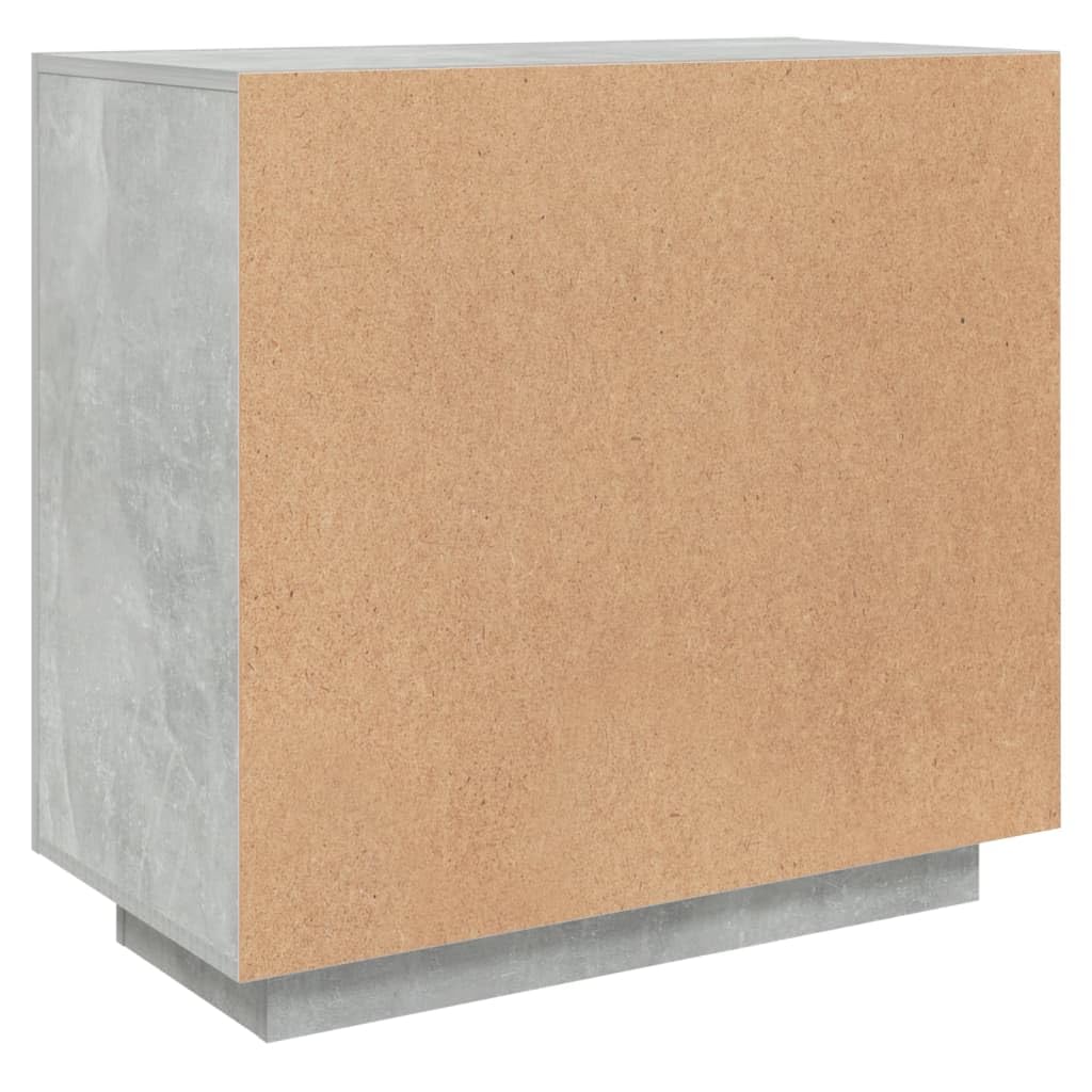 vidaXL Möbel Sideboard 80x40x75cm Natur Holzwerkstoff