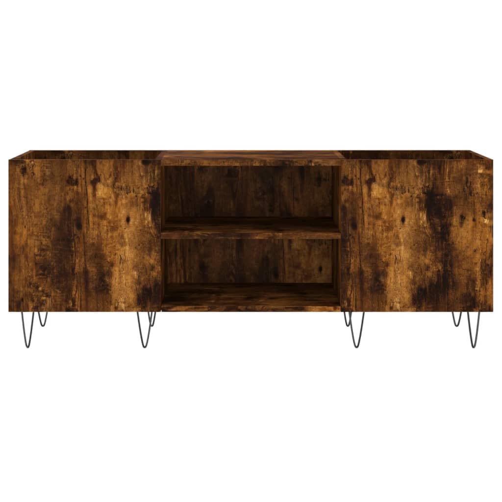 vidaXL Plattenschrank 121x38x48 cm Holz Räuchereiche LP