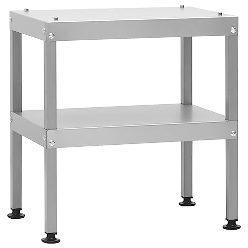 vidaXL Tisch Beistelltisch Verzinkter Stahl 40x28x44,5cm Räucherofen