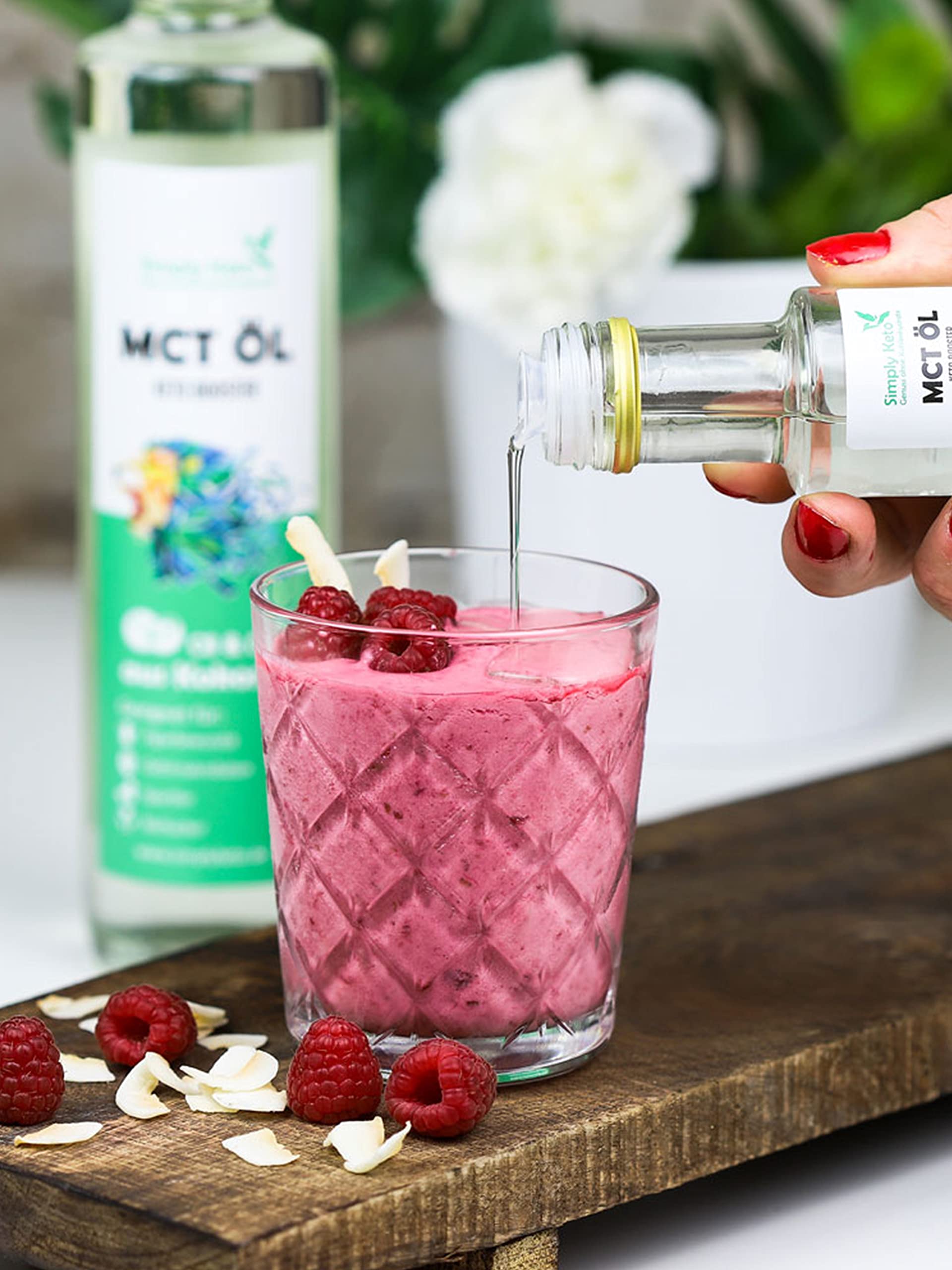Simply Keto MCT Öl 100ml aus Kokosöl C8 C10 vegan