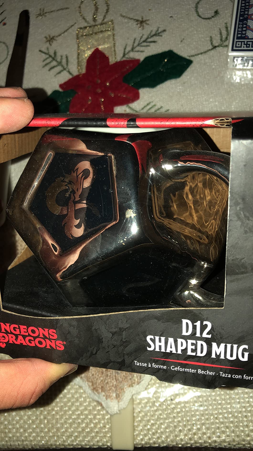 Paladone Drinkware D12 Würfel Becher Dungeons Dragons Keramik