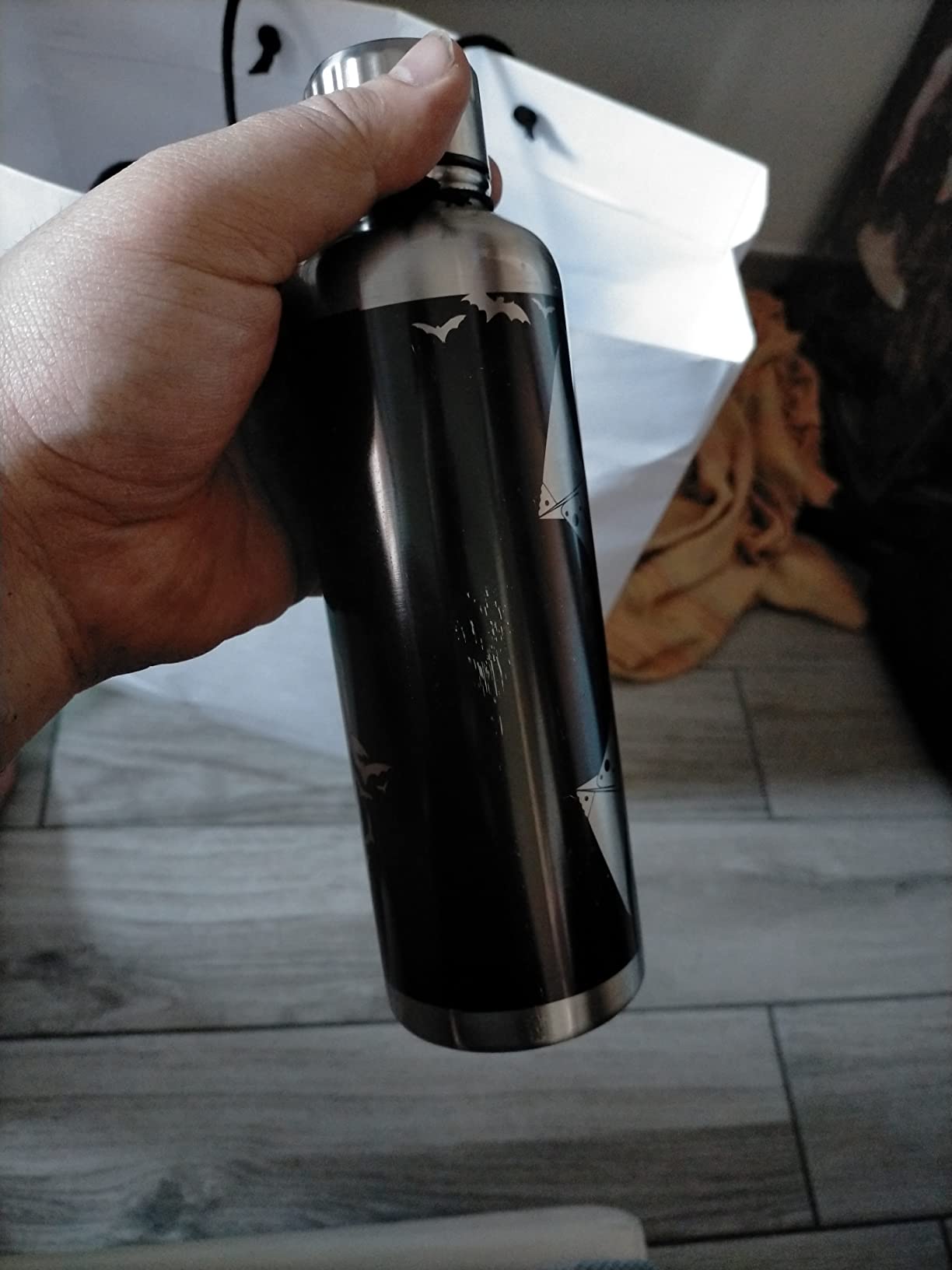 Paladone Drinkware Batman Metall Wasserflasche 500 ml Edelstahl