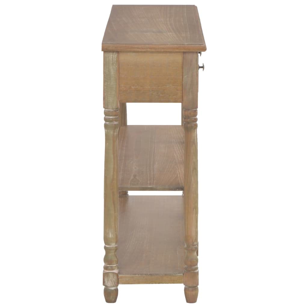 vidaXL Konsolentisch 110x30x76 cm Holzwerkstoff 3 Schubladen