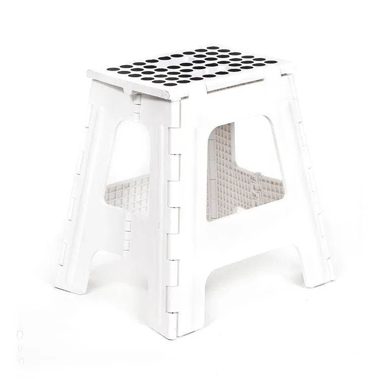 Kikkerland Home Rhino II Tritthocker Weiß Klappbar