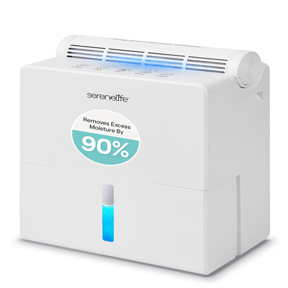 Serenelife DeHumidifiers Luftentfeuchter 2-in-1 weiß
