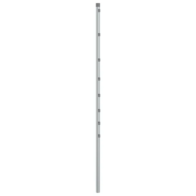 vidaXL Heim & Garten Zaunpfosten 15 Stk 150 cm Silber