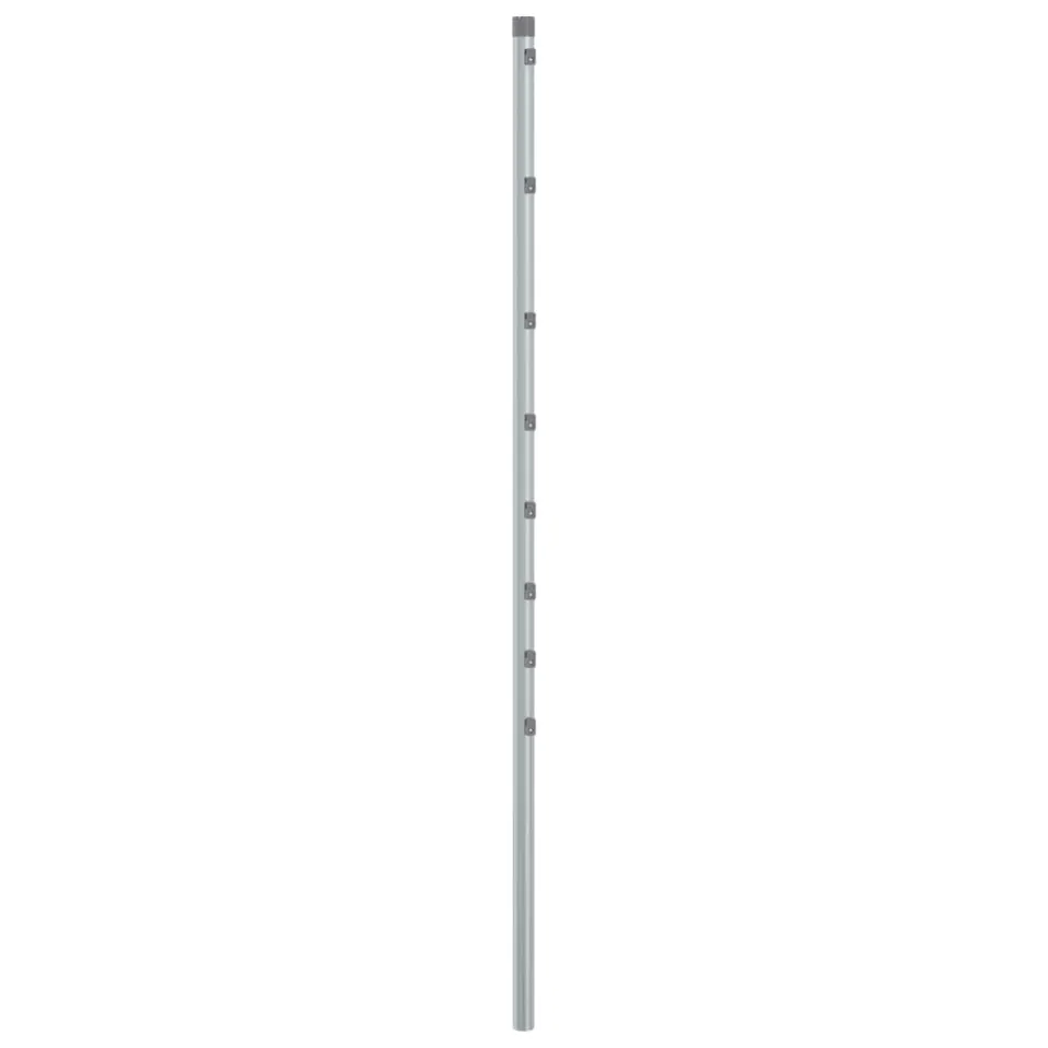 vidaXL Heim & Garten Zaunpfosten 15 Stk 150 cm Silber