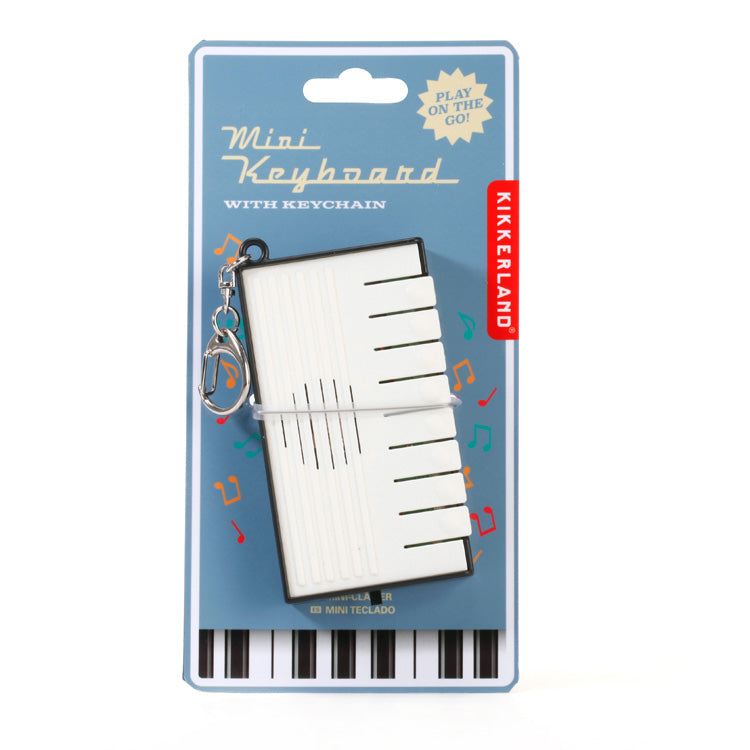 Kikkerland Home Mini Piano Schlüsselanhänger Klavier