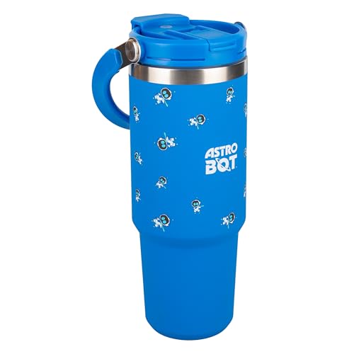 Paladone Astrobot Isolierter Tumbler 900 ml dunkelblau