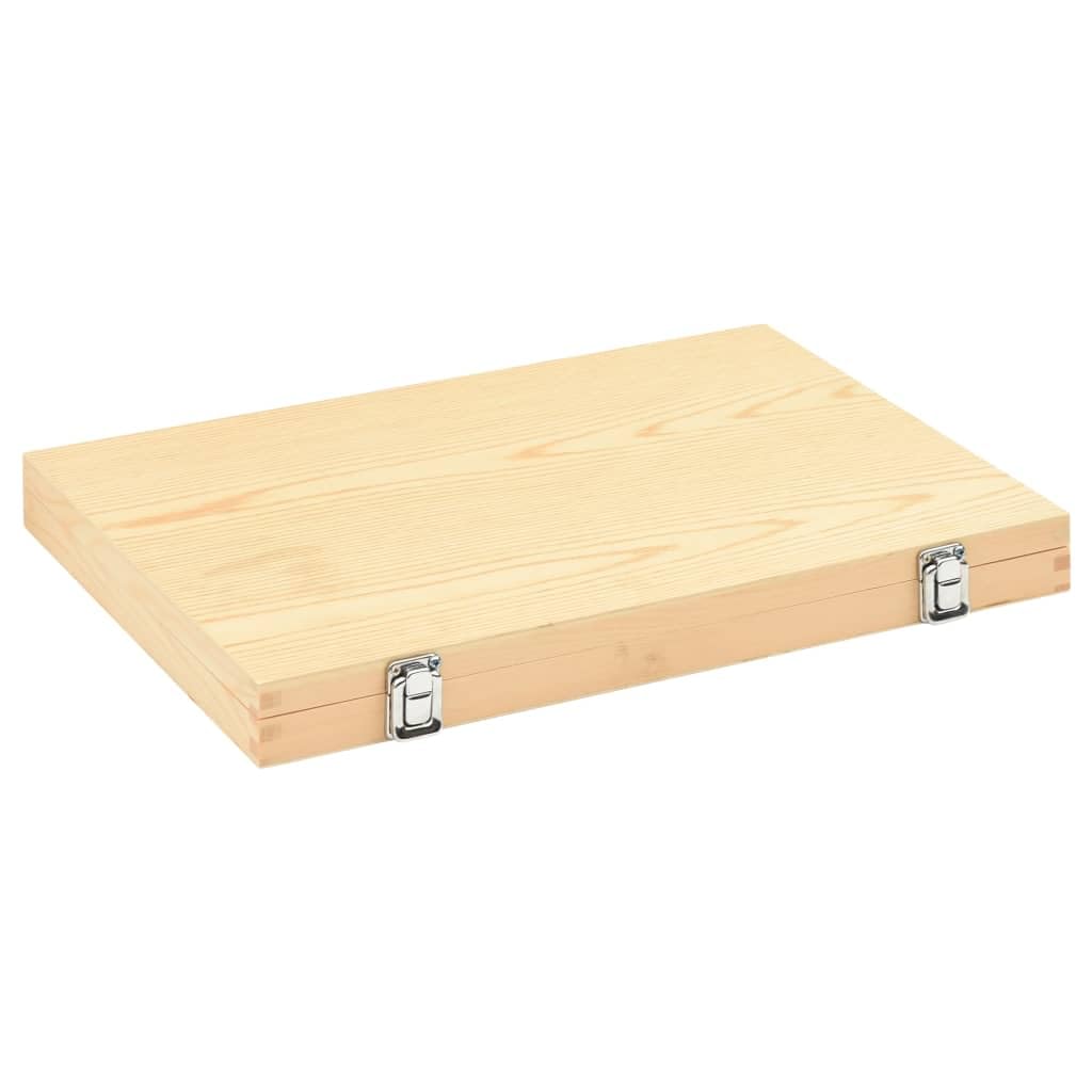 vidaXL Heimwerker Drechseleisen-Set HSS 8-tlg Holzgriff