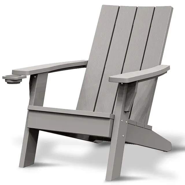 Serenelife SLADCH50 Adirondack Stuhl klappbar wetterfest
