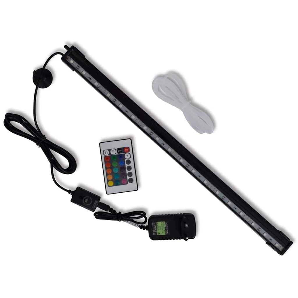 vidaXL Tierbedarf LED Aquariumleuchte Bubble RGB 48 cm