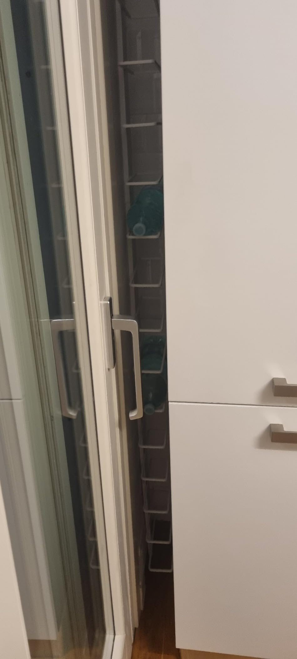 vidaXL Möbel Wand Weinregal Schwarz Eisen 9 Flaschen