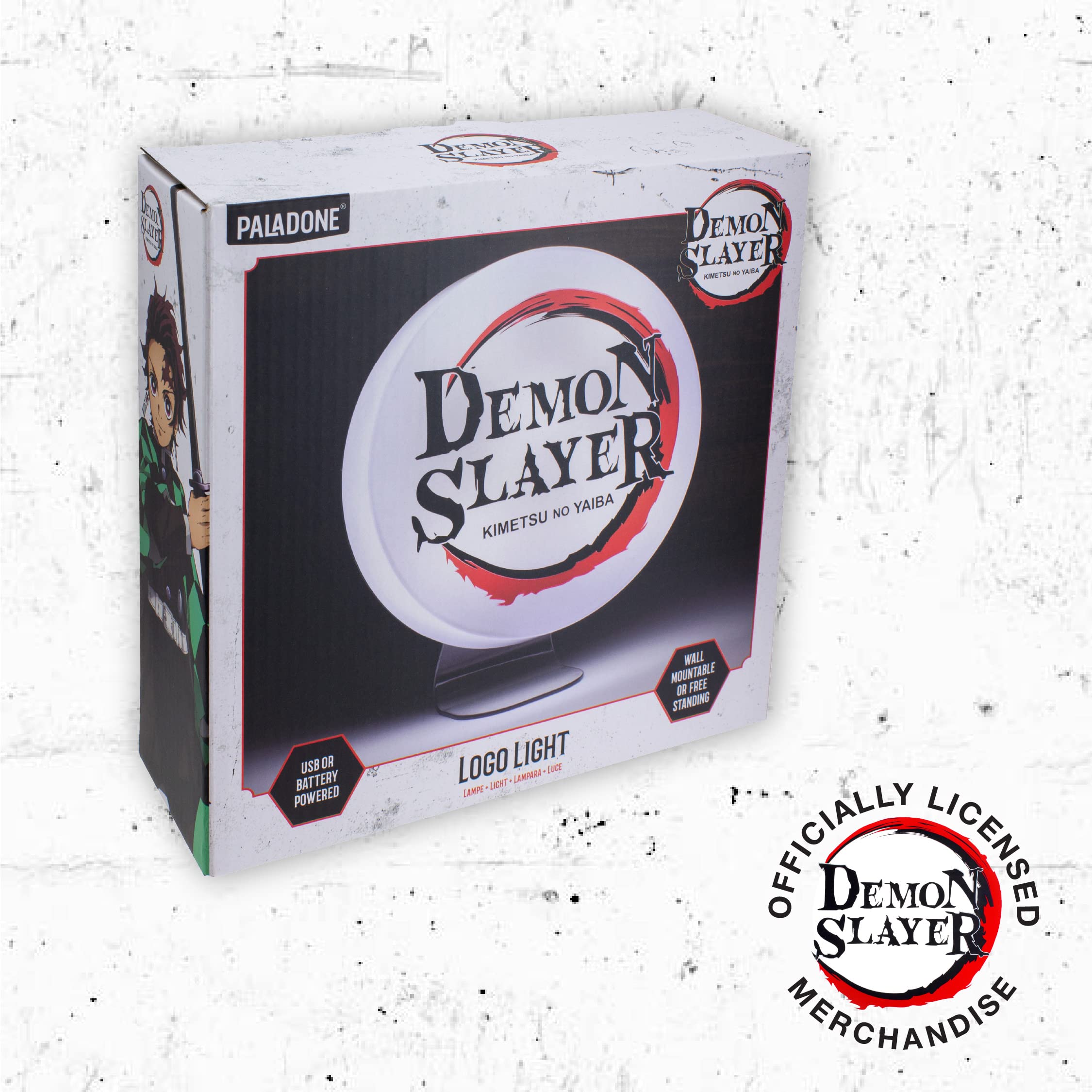 Paladone Lighting Demon Slayer Logo Licht 22 cm USB Geschenk