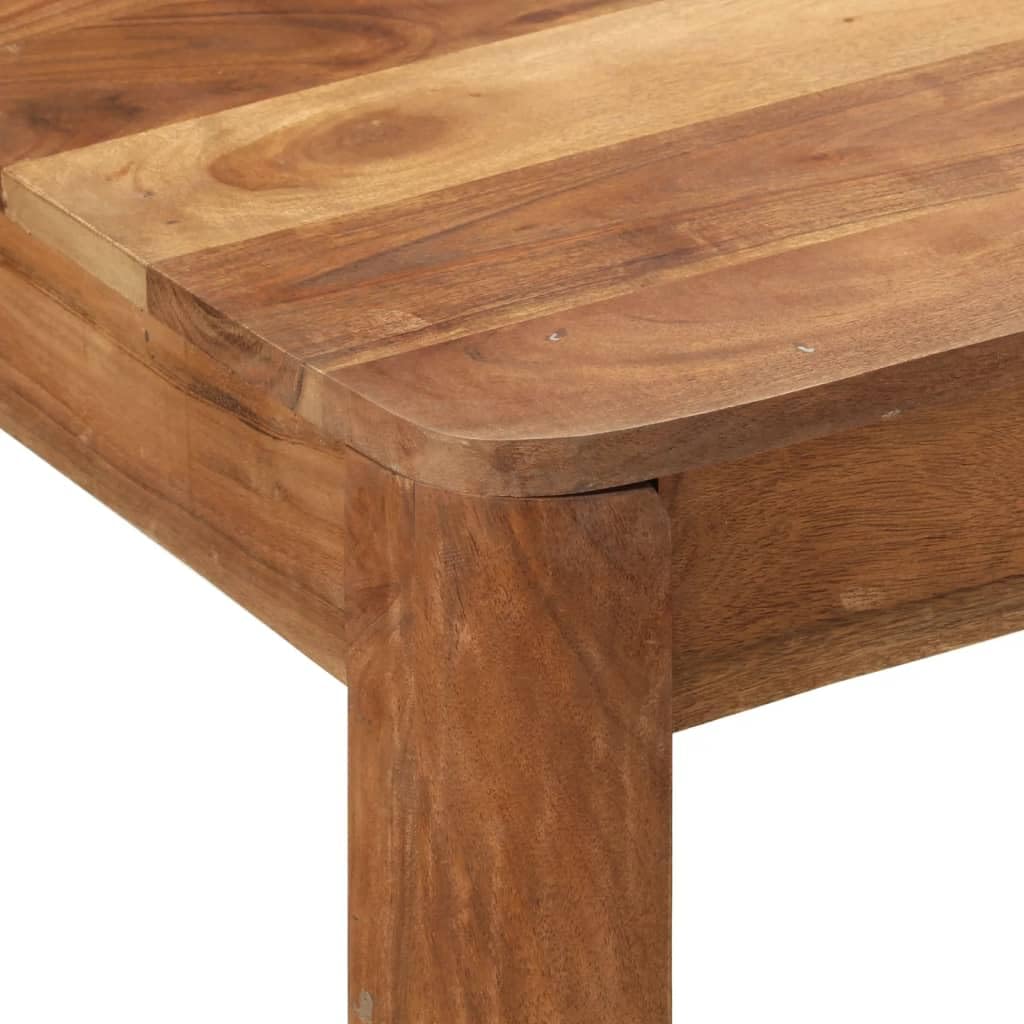 vidaXL Bartisch Akazie Honig 110x55x106 cm Massivholz