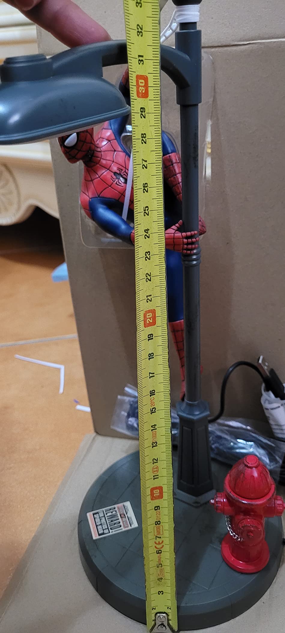 Paladone Spider-Man Tischlampe Strassenlaterne Marvel USB