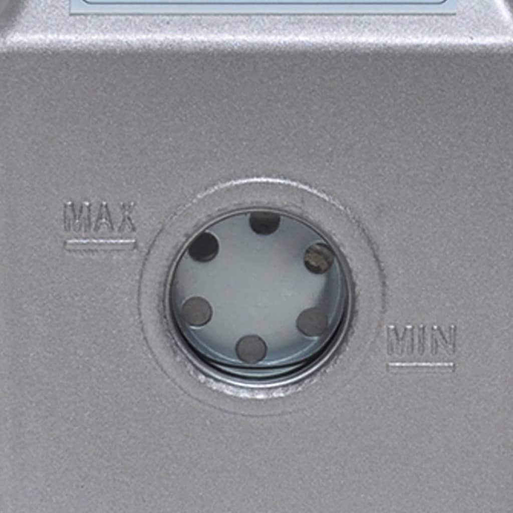 vidaXL Vakuumkammer 2-stufige Pumpe 7,4 L 2,5 CFM Set