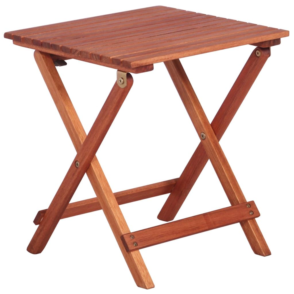 vidaXL Bistro-Set Kinder 3-tlg Eukalyptus klappbar
