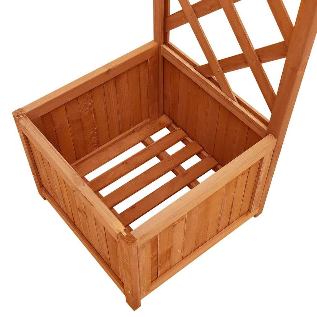 vidaXL Rosenbogen Tannenholz 175x40x204 cm Pergola braun