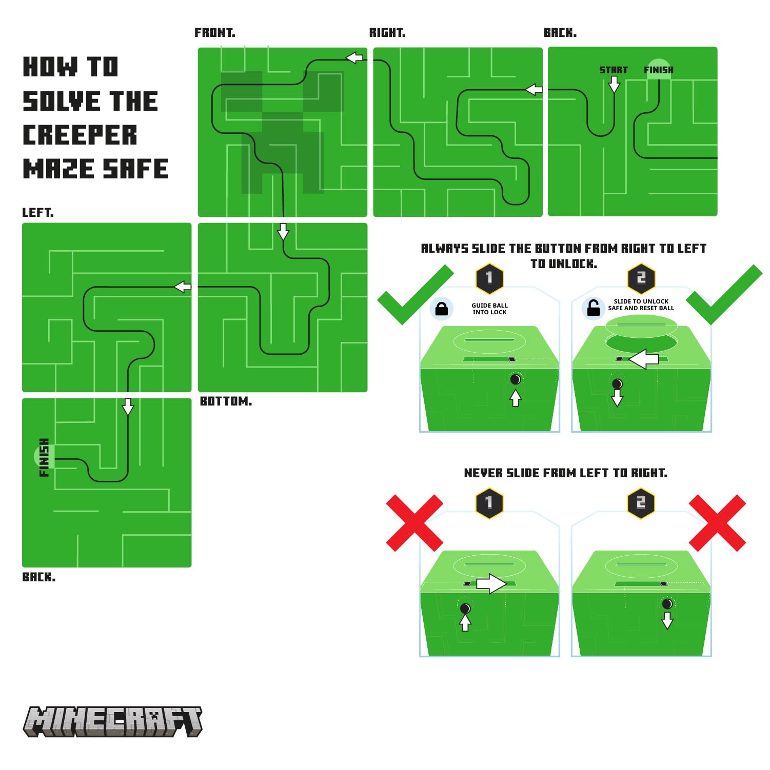 Paladone Minecraft Creeper Maze Safe Spardose 9 cm