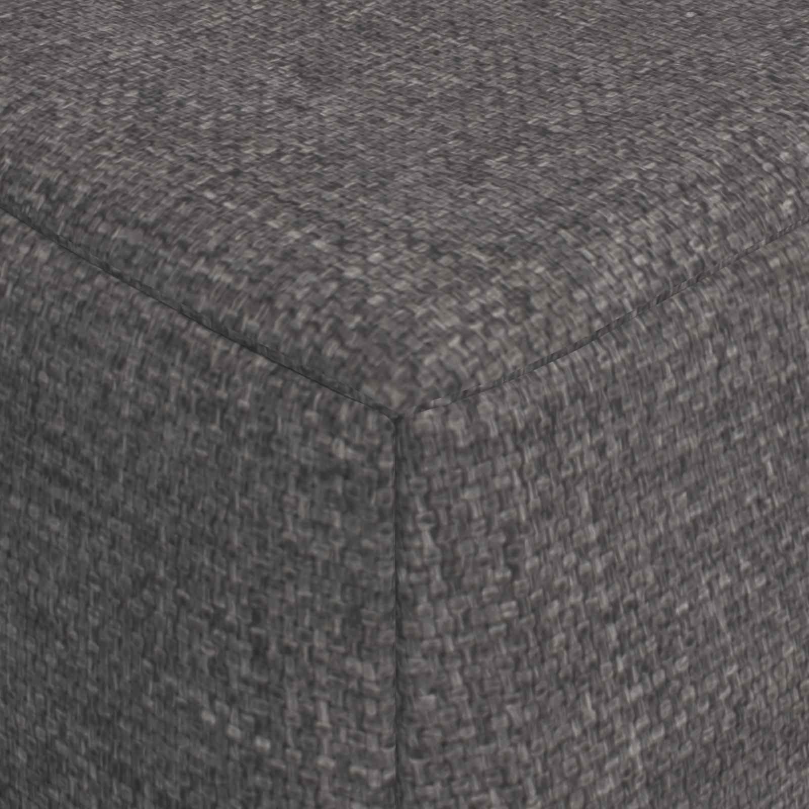 vidaXL Möbel Klappsofa Bett Hellgrau 60 cm Stoff Reissverschluss