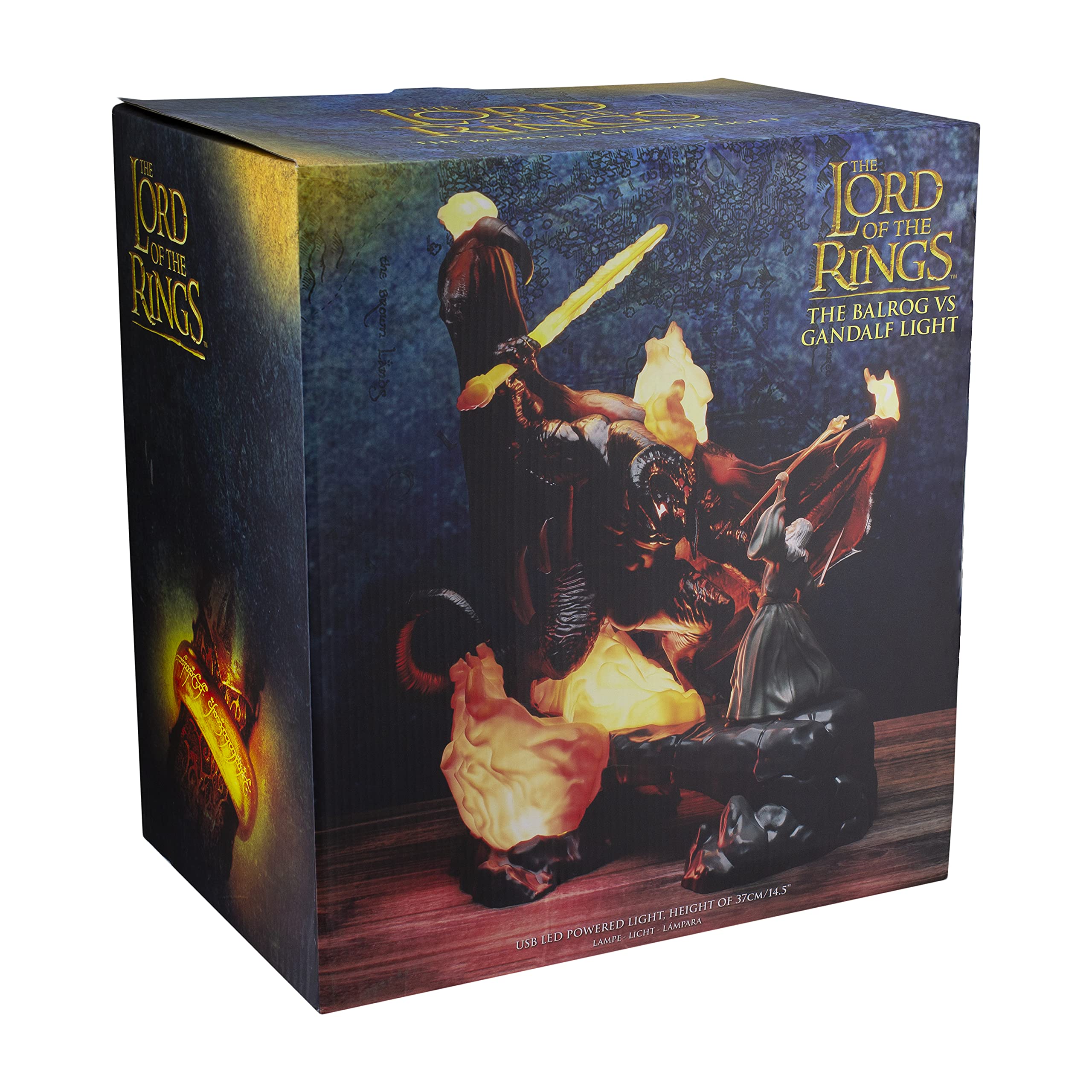 Paladone Balrog vs Gandalf Lampe 37 cm Herr der Ringe USB