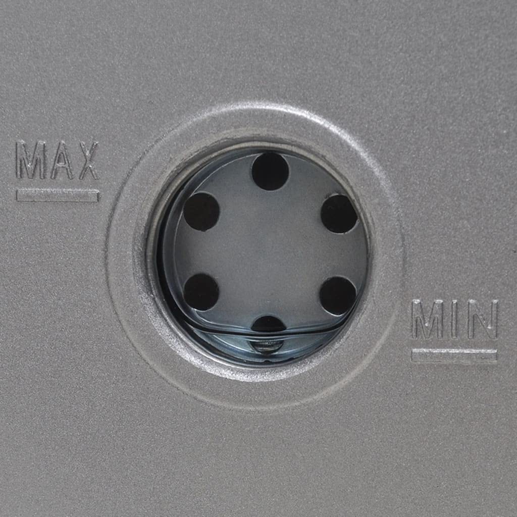 vidaXL Vakuumkammer mit Pumpe 7,4 L Edelstahl 4,5 CFM