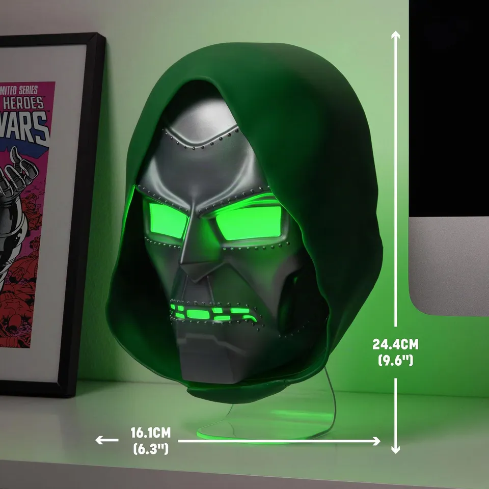 Paladone Marvel Dr Doom Masken-Licht 23 cm USB