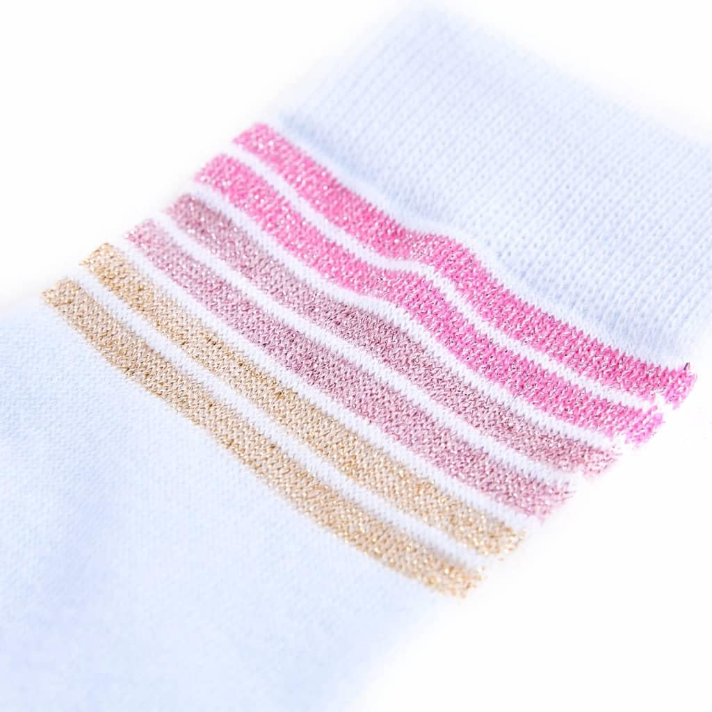 vidaXL Baby & Kleinkind Kindersocken 23-26 Streifen Baumwolle