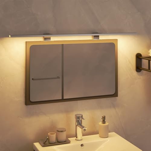 vidaXL Heim & Garten LED-Spiegelleuchte 80cm Warmweiß