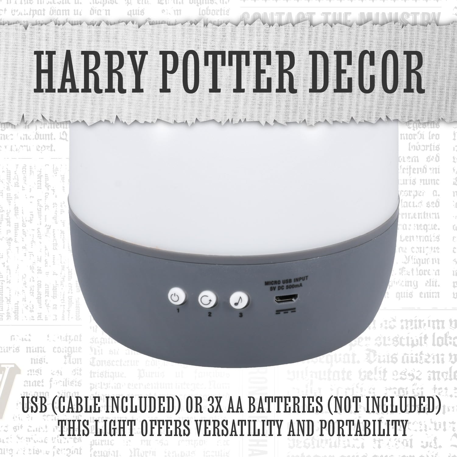 Paladone Lighting Harry Potter Projektionslampe USB 12,2cm