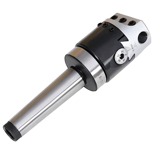 vidaXL Heimwerker Bohrkopf MT3 50mm Ausdrehkopf Stahl