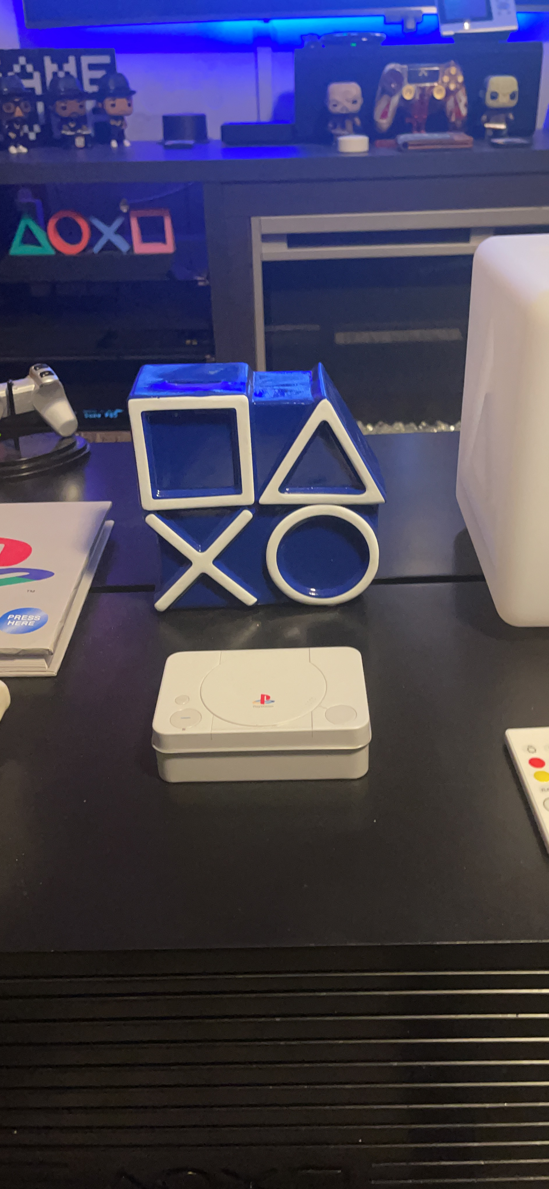 Paladone PlayStation Icons Spardose Keramik blau