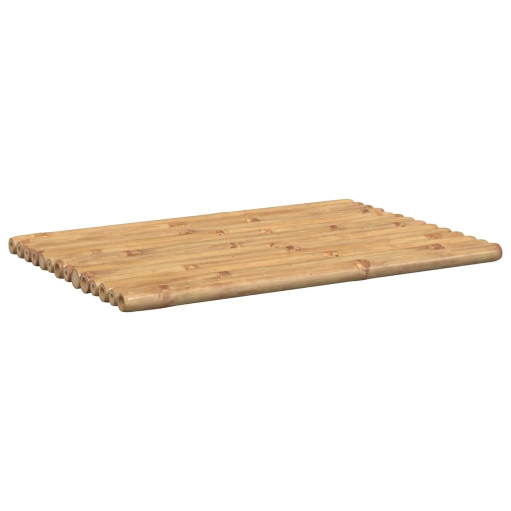 vidaXL Badematten Bambus 70x50cm 2 Stk. Latten Holz